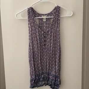 Forever 21 patterned paisley tank